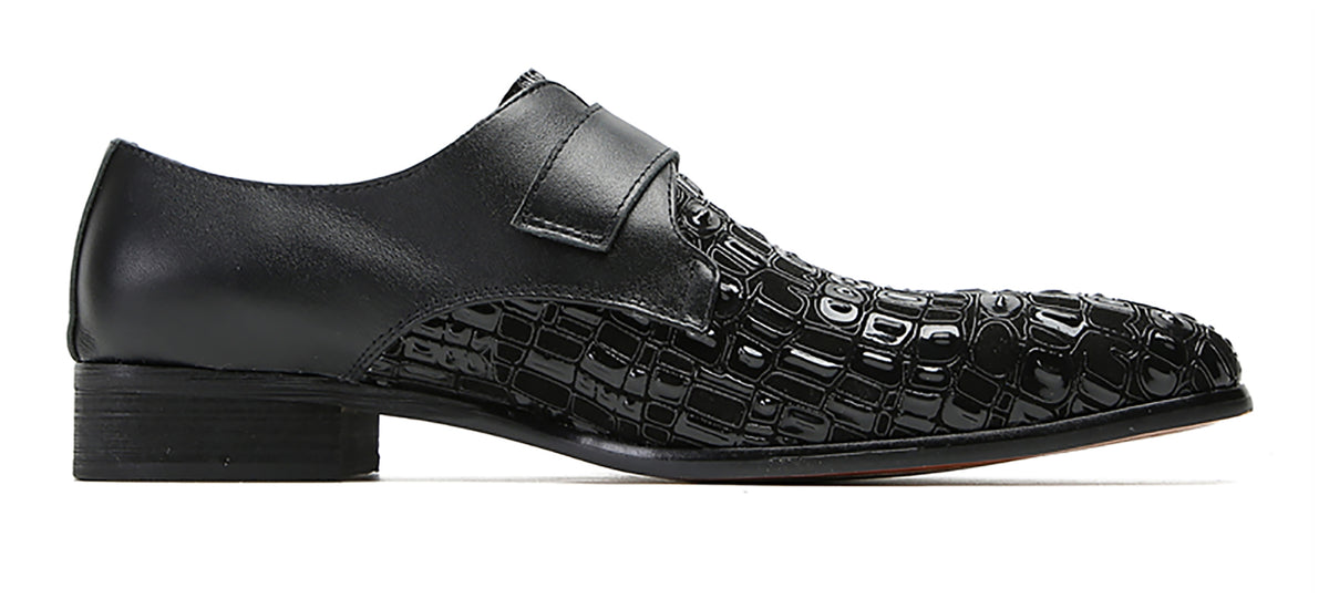 Mens Silp On Dress Formal Leather Casual Prom Buckle Loafers
