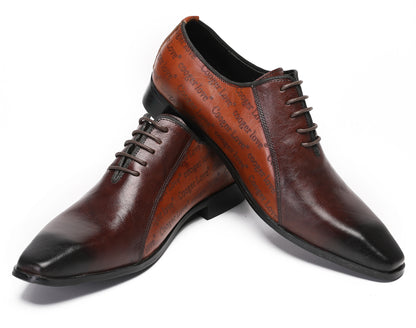 Mens Two-Tone Formal Tuxedo Prom Wingtip Oxfords