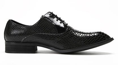 Mens Dress Casual Prom Wingtip Oxfords