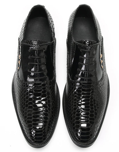 Mens Dress Casual Prom Wingtip Oxfords