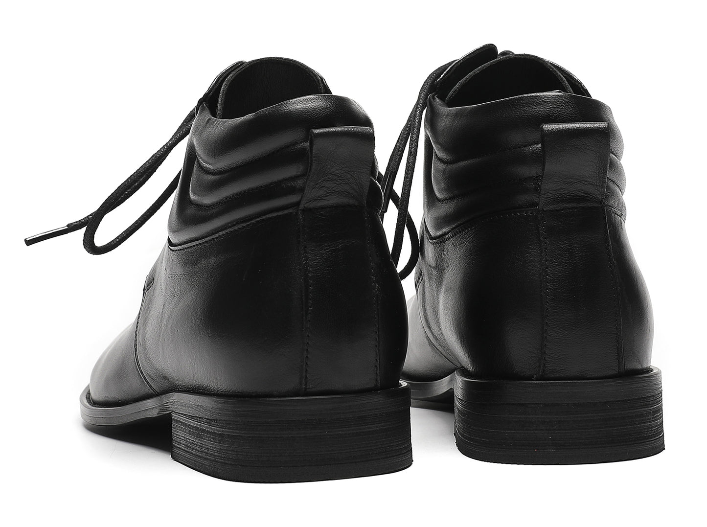 Mens Genuine Leather Dress Casual Ankle Oxfords Boots