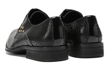 Mens Dress Casual Prom Wingtip Oxfords