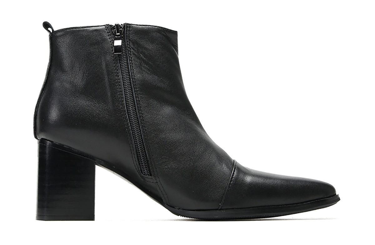 Mens Genunie Leather Casual Dress Party Zipper Heel Ankle Boots