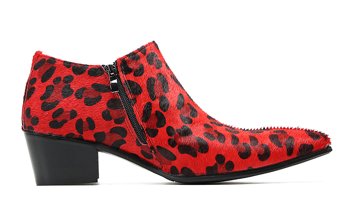Mens Silp On Casual Dress Party Suede Pointed Toe Heel Pumps Loafers