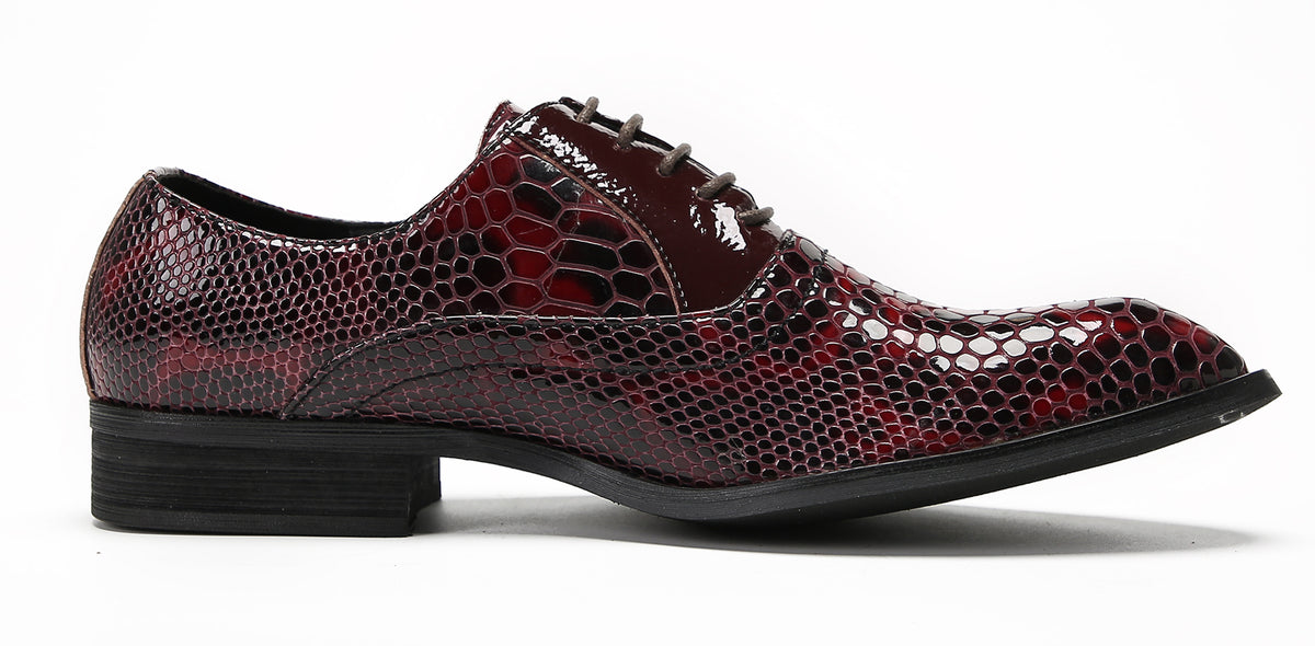Mens Dress Casual Prom Wingtip Oxfords